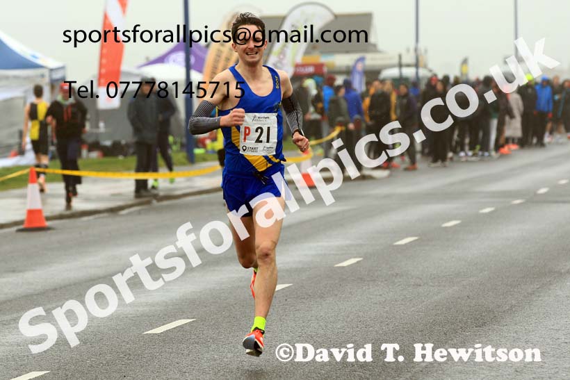 Senior mens 12 Stage 2023 Northern Mens 12 stage and Womens 6 Stage Relays and Young Athletes, Redcar. Photo: David T. Hewitson/Sports for All Pics